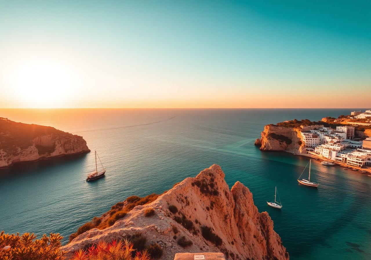 Gabelflug nach Ibiza