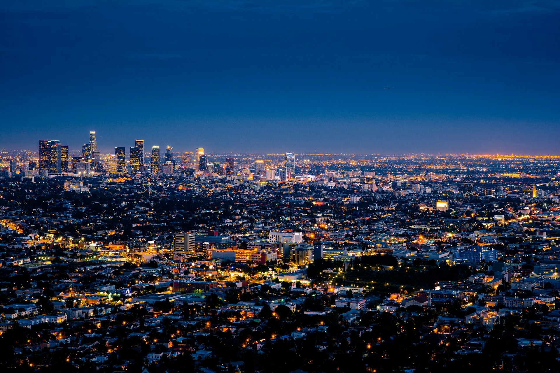 Gabelflug nach Los Angeles