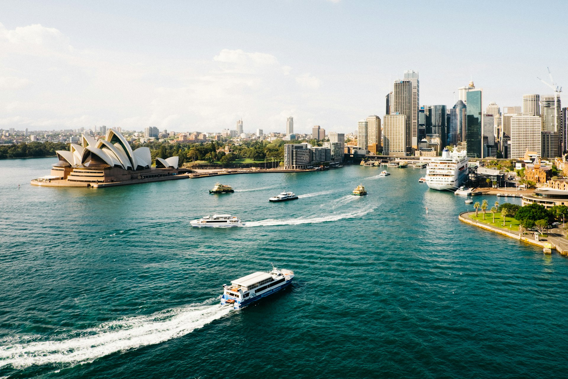 Gabelflug nach Sydney